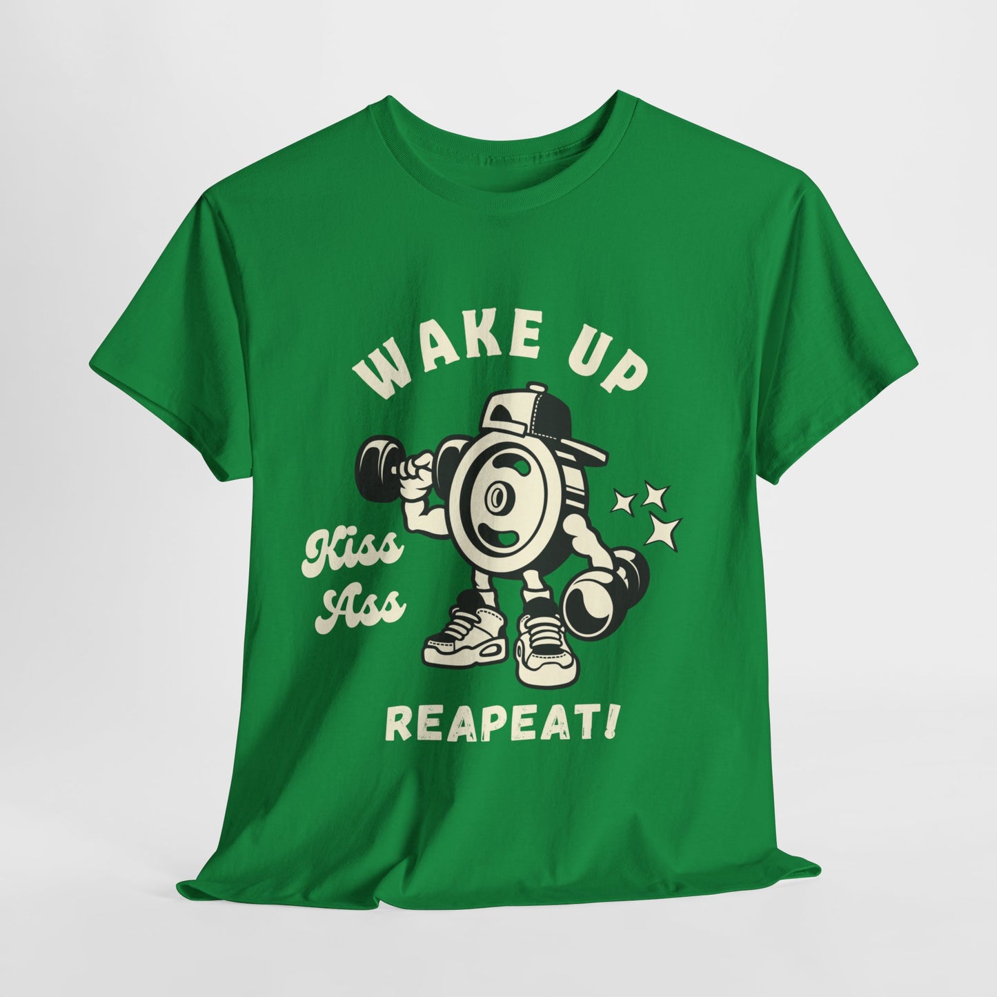 Wake Up Kiss Ass Reapeat - Flashlander Gym Shirt