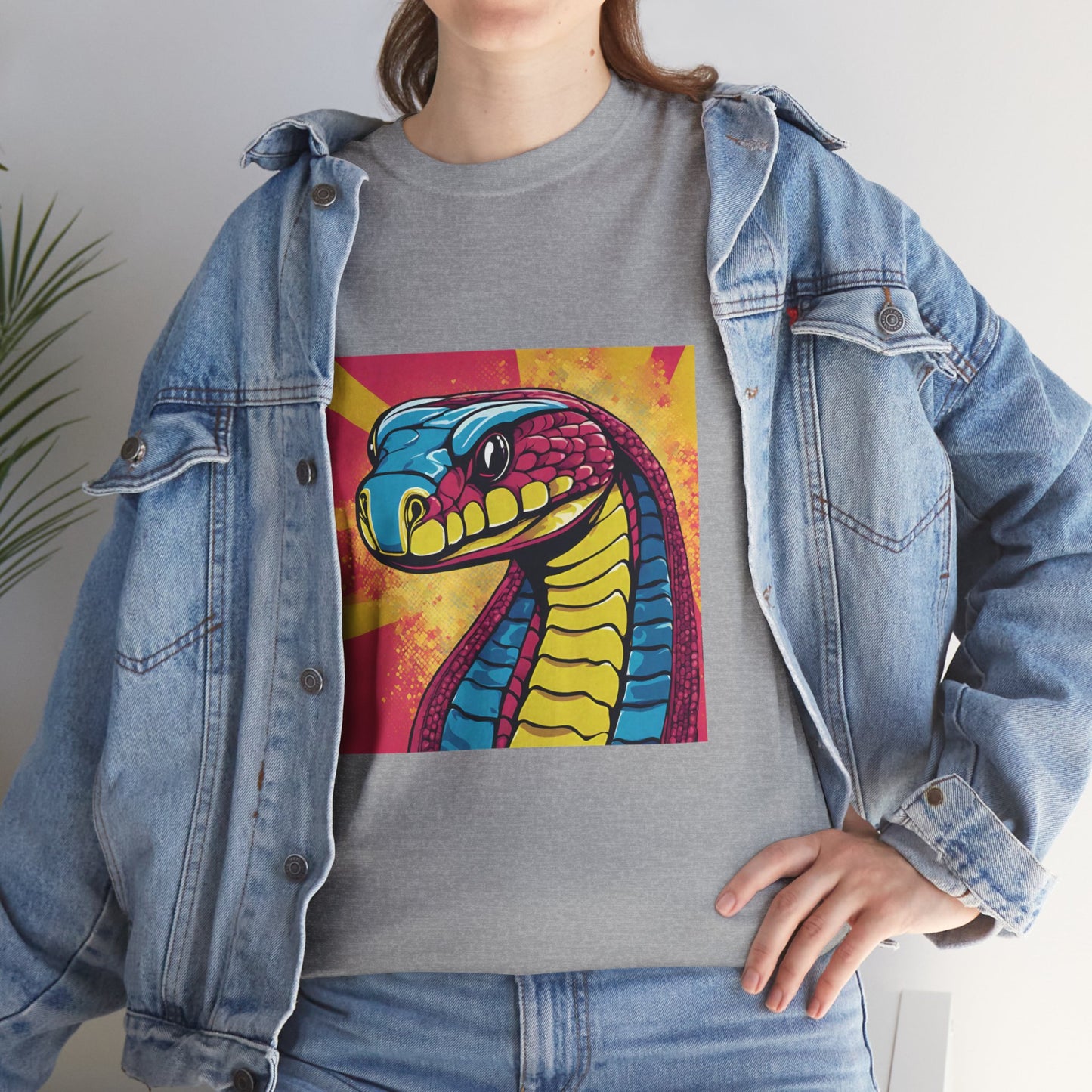 Cobra Snake Pop Art - Flashlander Gym Shirt