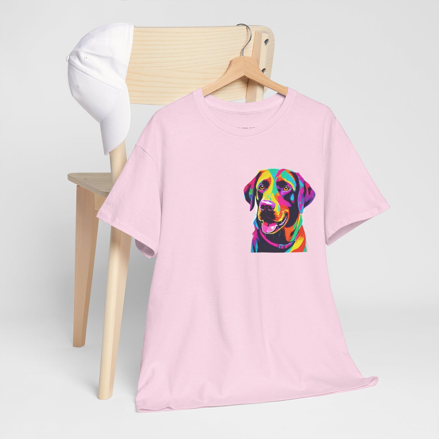 Pop Art Lab Dog in the Heart Flashlander Gym Shirt