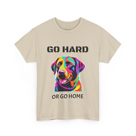 Labrador Retriever Dog Pop Art  - Go Hard Or Go Home Flashlander Gym Shirt