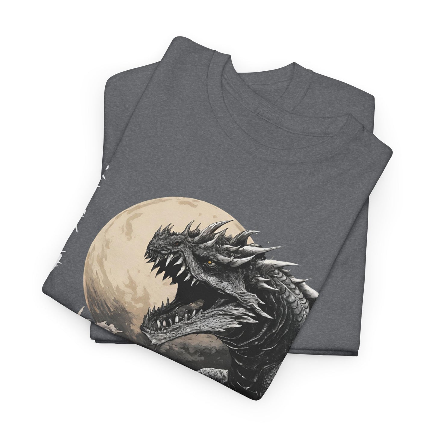 T-shirt de sport Flashlander, le monstre marin Kraken émerge, menace au clair de lune