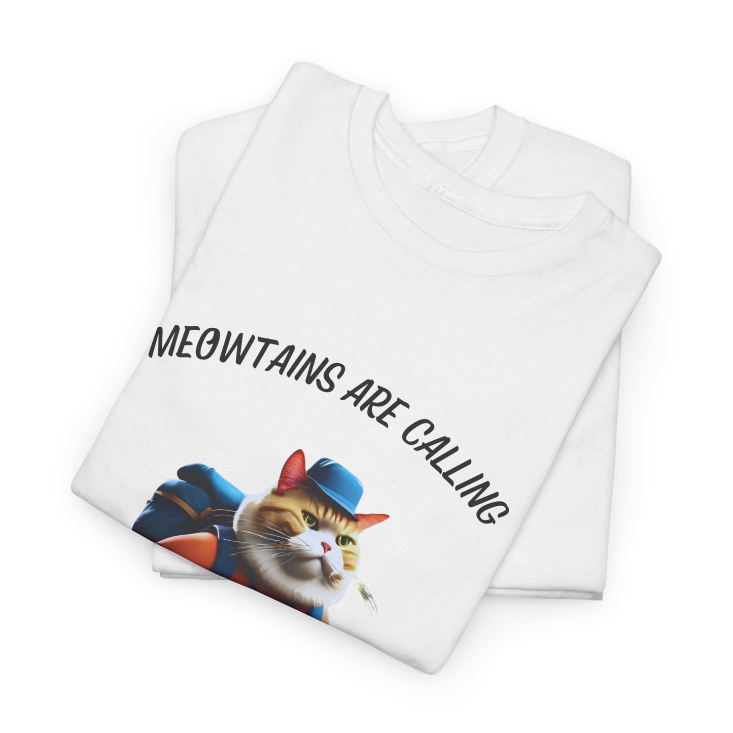 Hiking Cat Mewtains Are Calling - Flashlander Sport Shirt