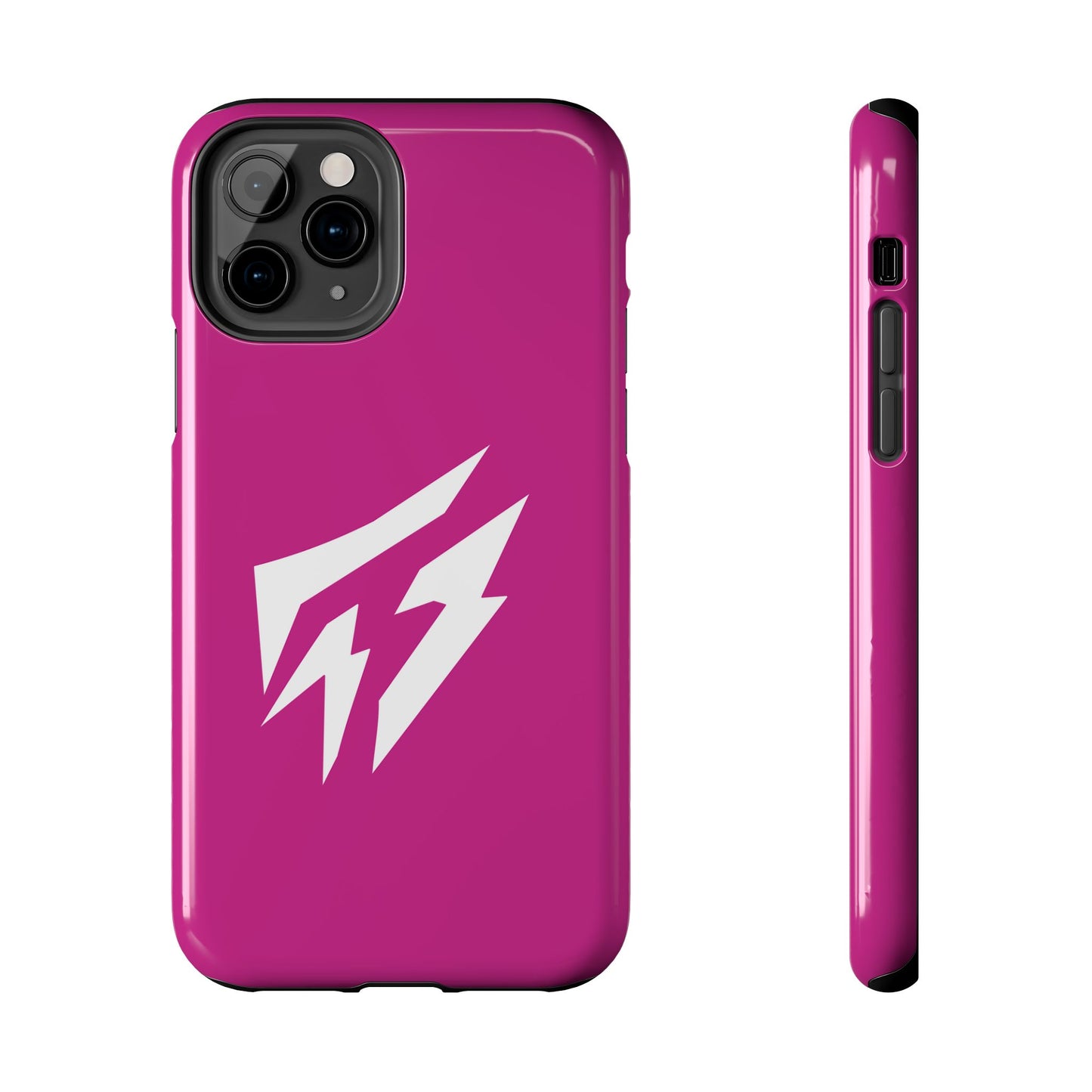 Flashlander Thunders Tough Phone Cases for all Iphone and Samsung Galaxy Dark Pink