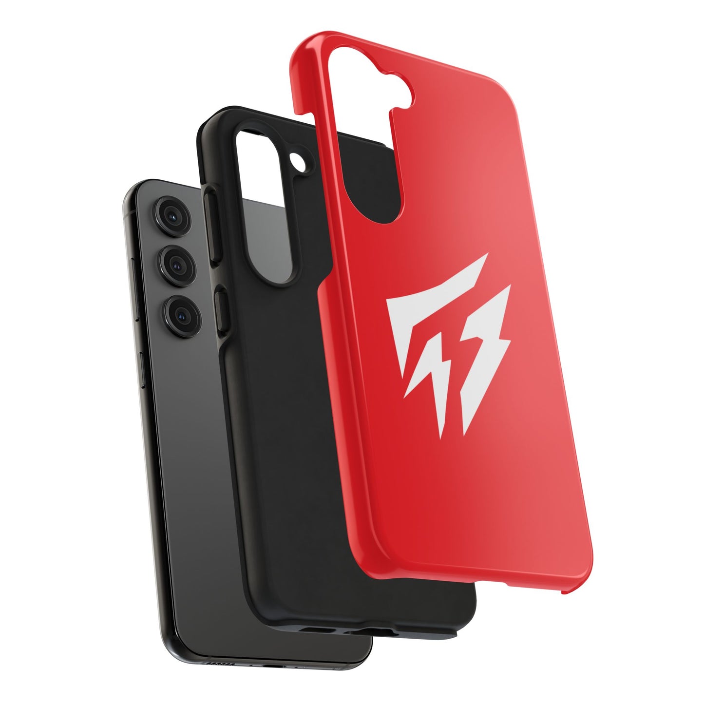 Flashlander Thunders Tough Phone Cases for all Iphone and Samsung Galaxy Red