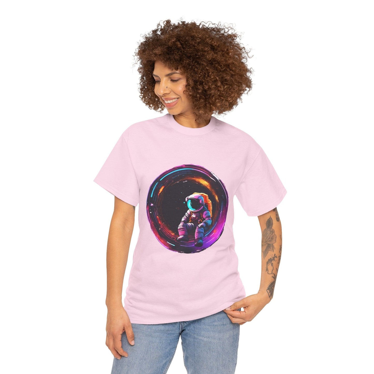 Astronaut's Black Hole Flashlander Gym Shirt