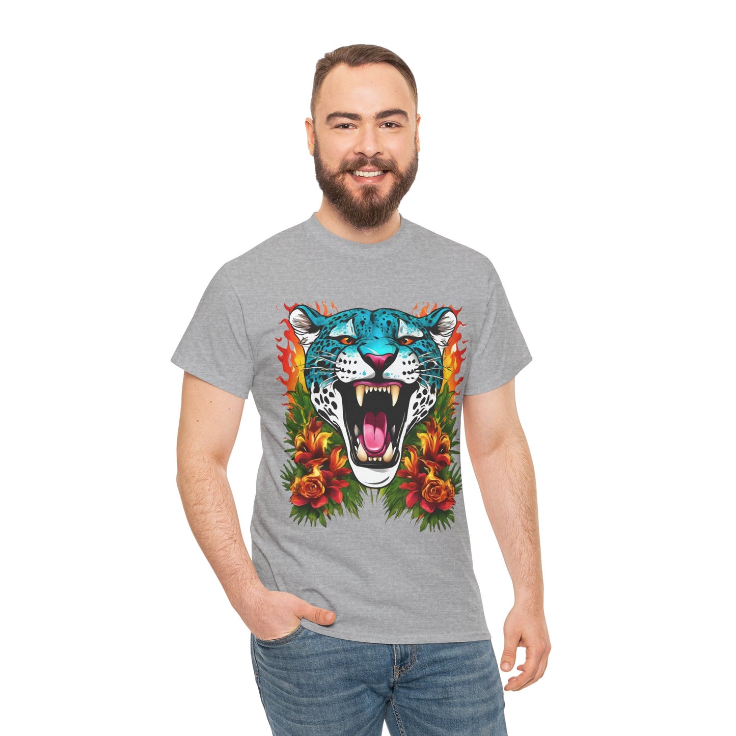 Vintage Jaguar Tattoo - Flashlander Gym Shirt