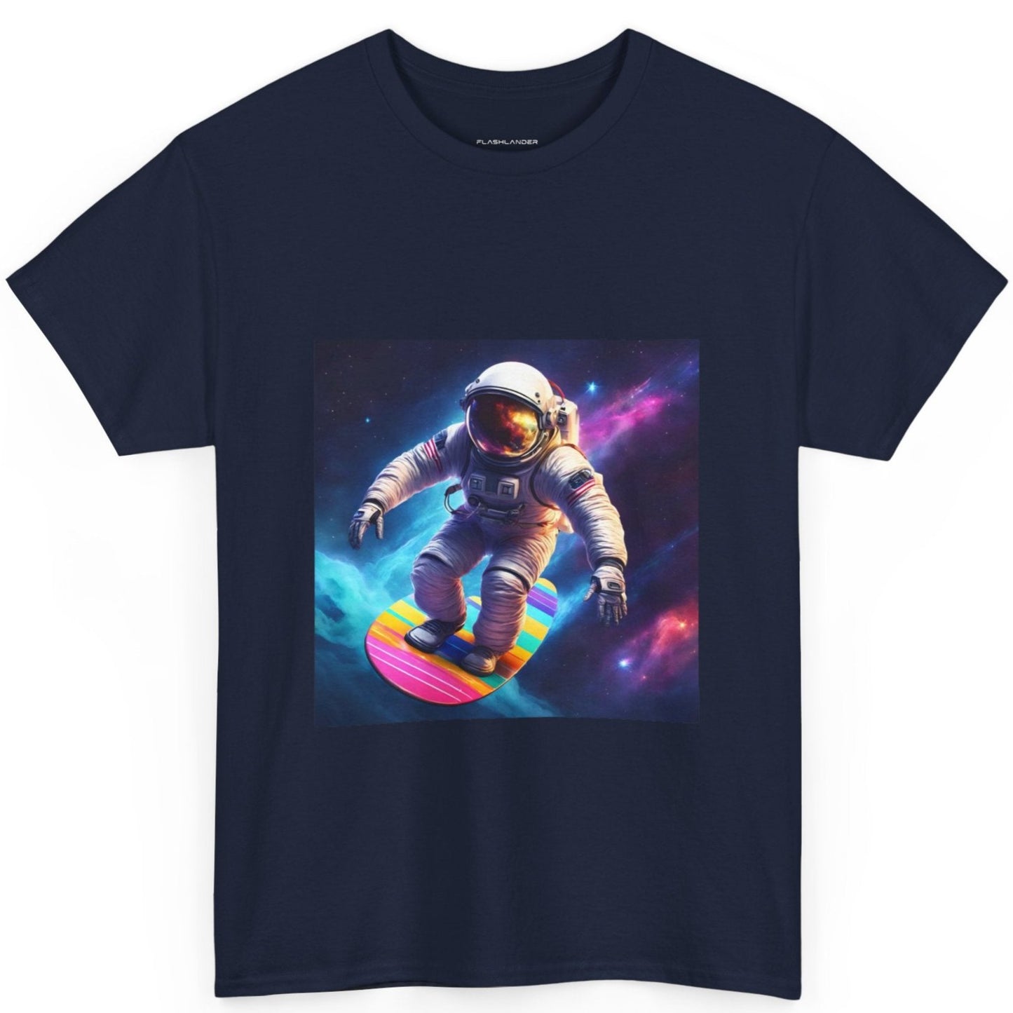 Astronaut Space Surfing - Flashlander Gym Shirt