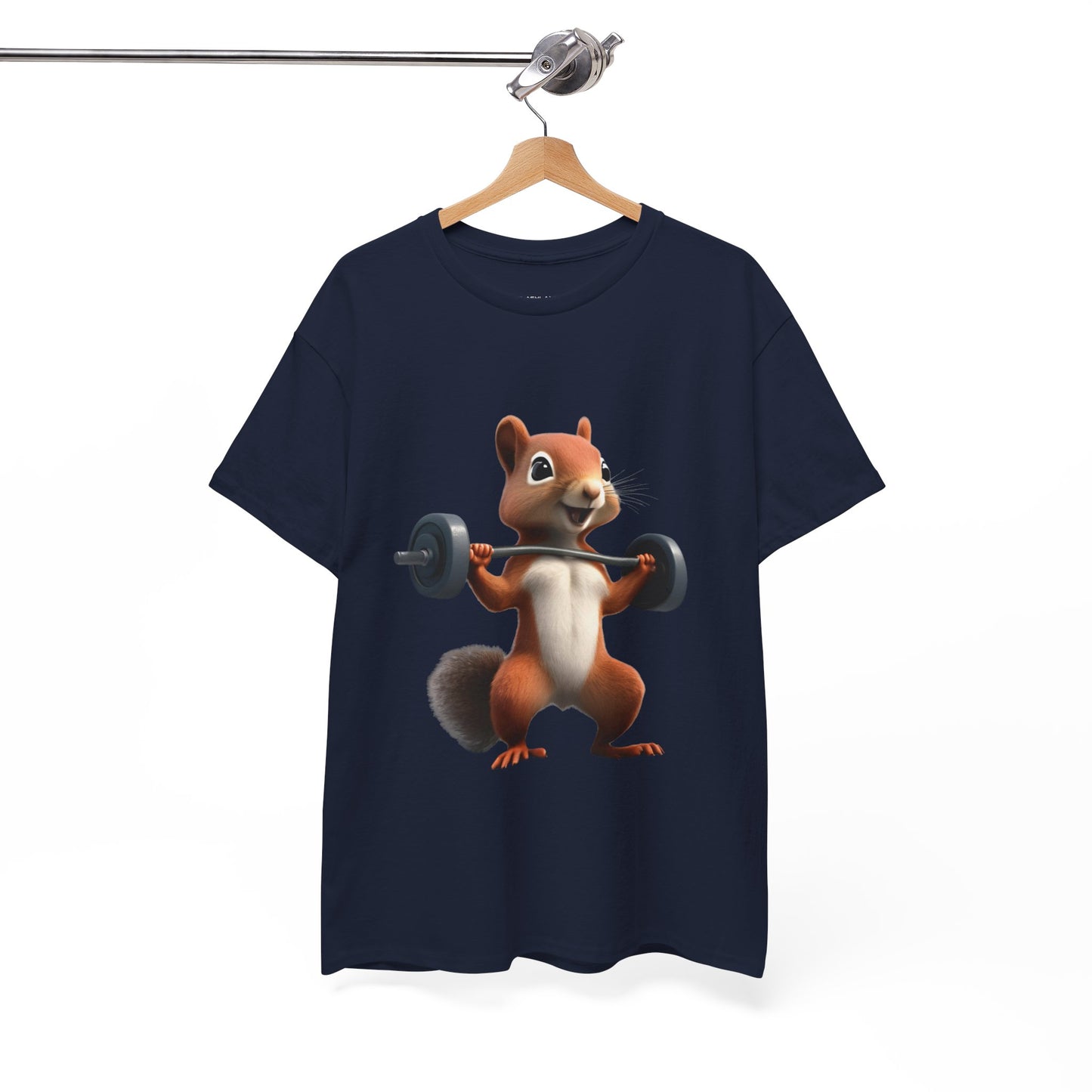 Squirrel Weightlifting Vintage Gym Shirt - Flashlander Graphic Tee