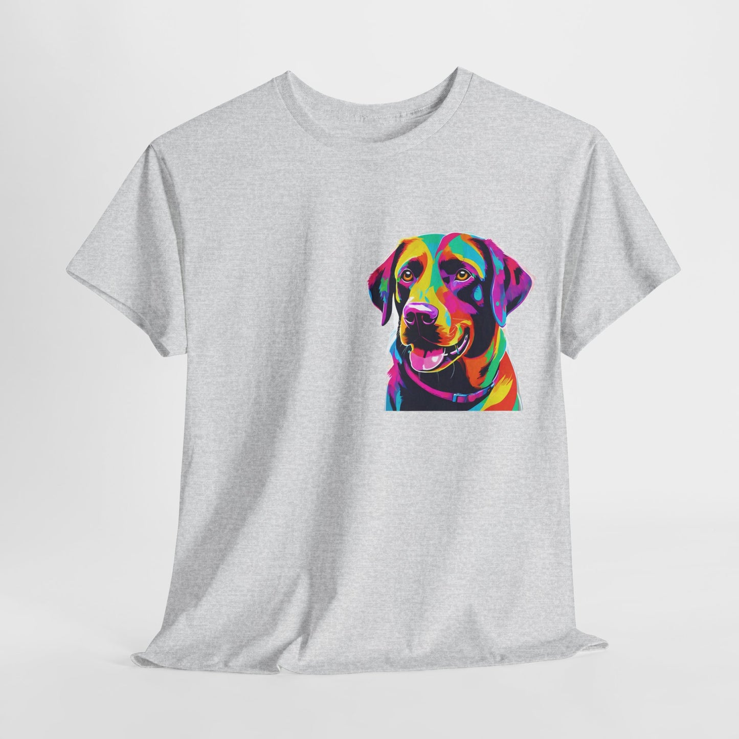 Pop Art Lab Dog in the Heart Flashlander Gym Shirt