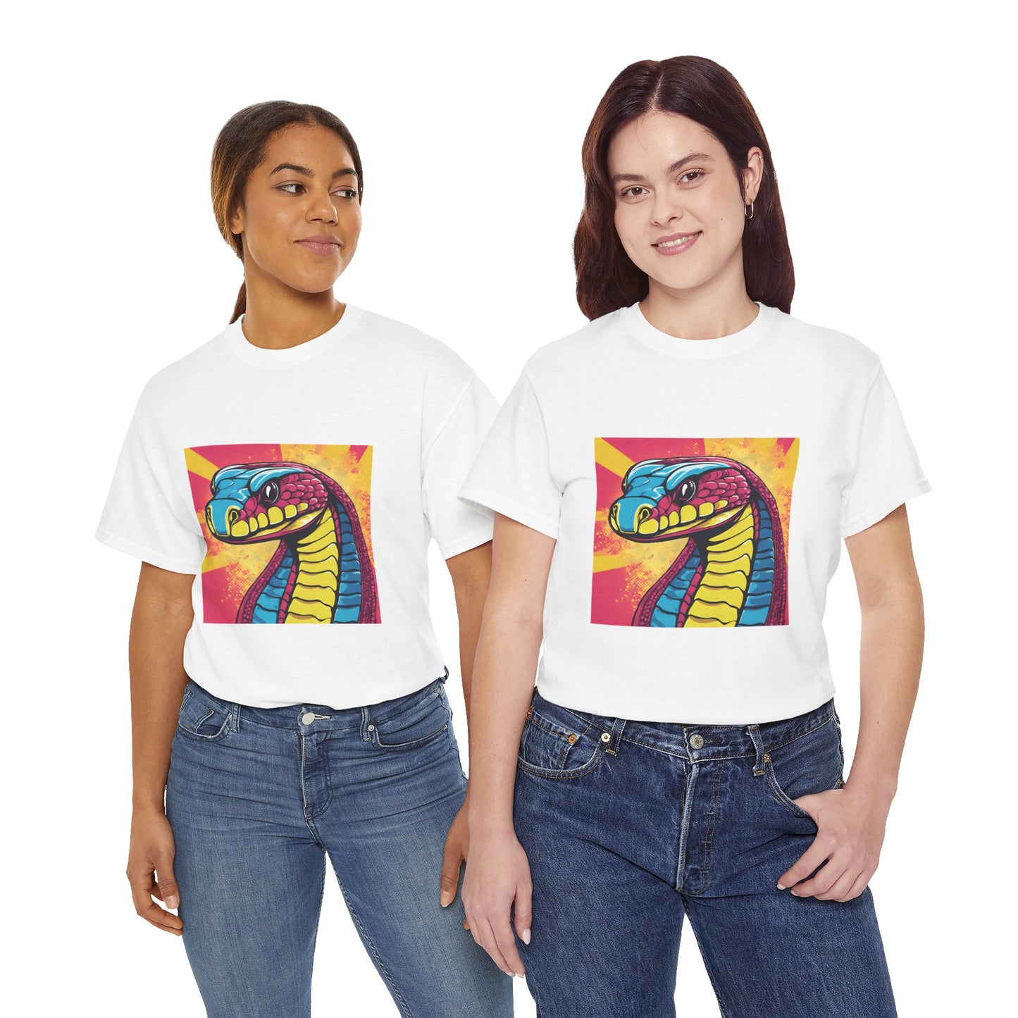 Cobra Snake Pop Art - Flashlander Gym Shirt