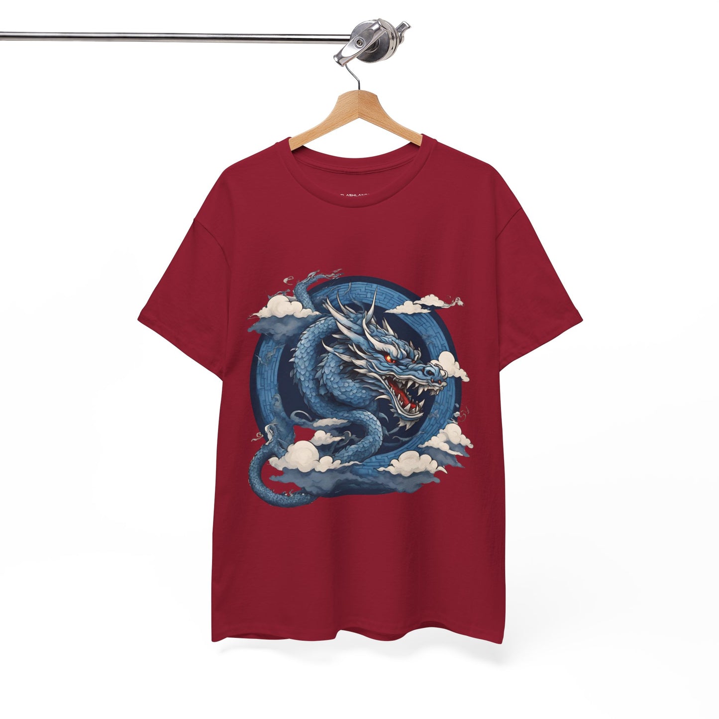 Dragon bleu japonais - T-shirt de sport Flashlander