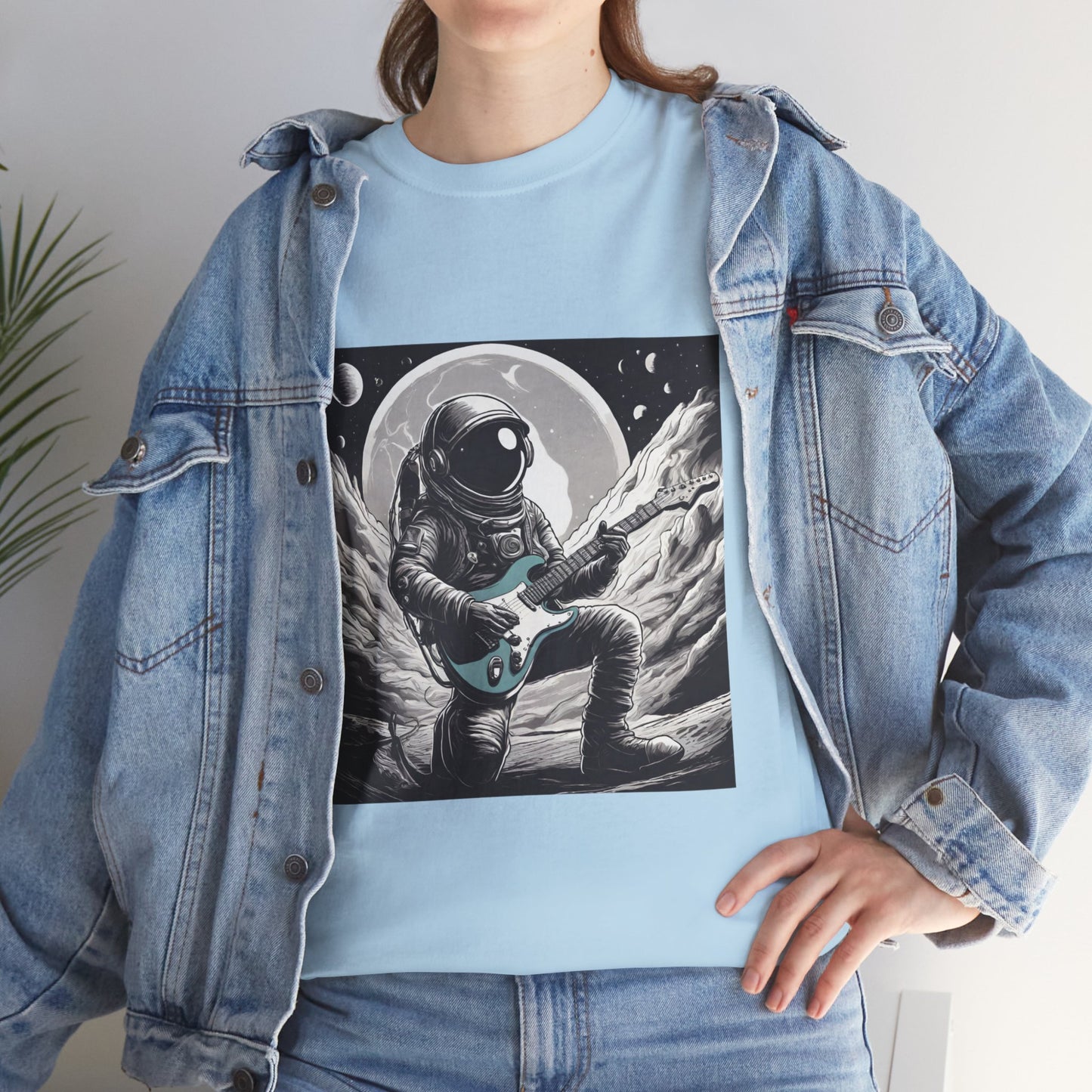 Galactic Jam Rockstar Astronaut Flashlander Gym Shirt