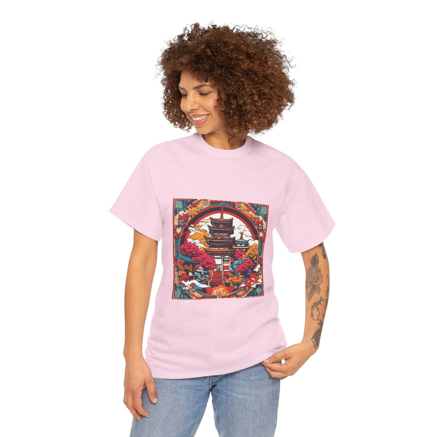 Kyoto Japanese Temple - Flashlander Gym Shirt