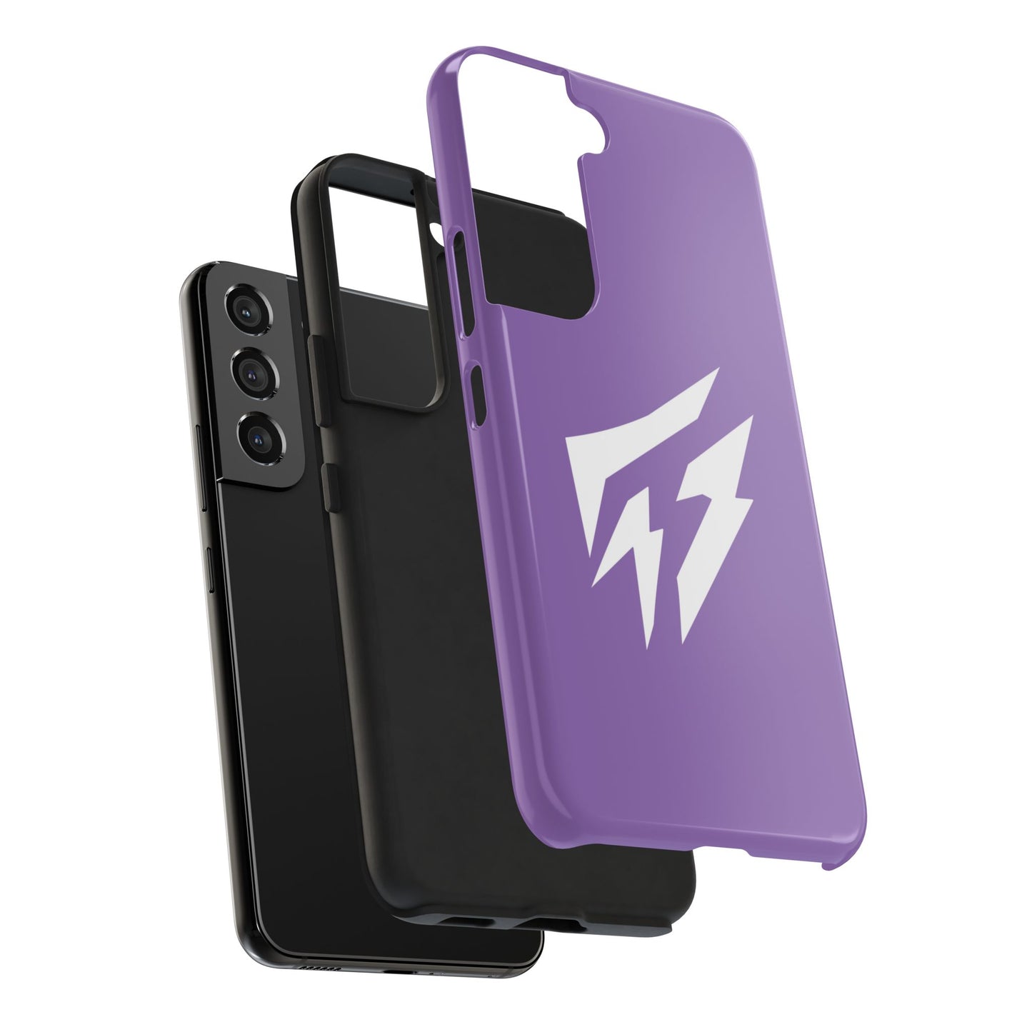 Flashlander Thunders Tough Phone Cases for all Iphone and Samsung Galaxy Light Purple