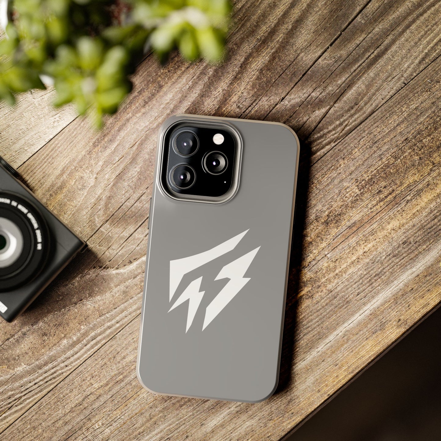 Flashlander Thunders Tough Phone Cases for all Iphone and Samsung Galaxy Grey