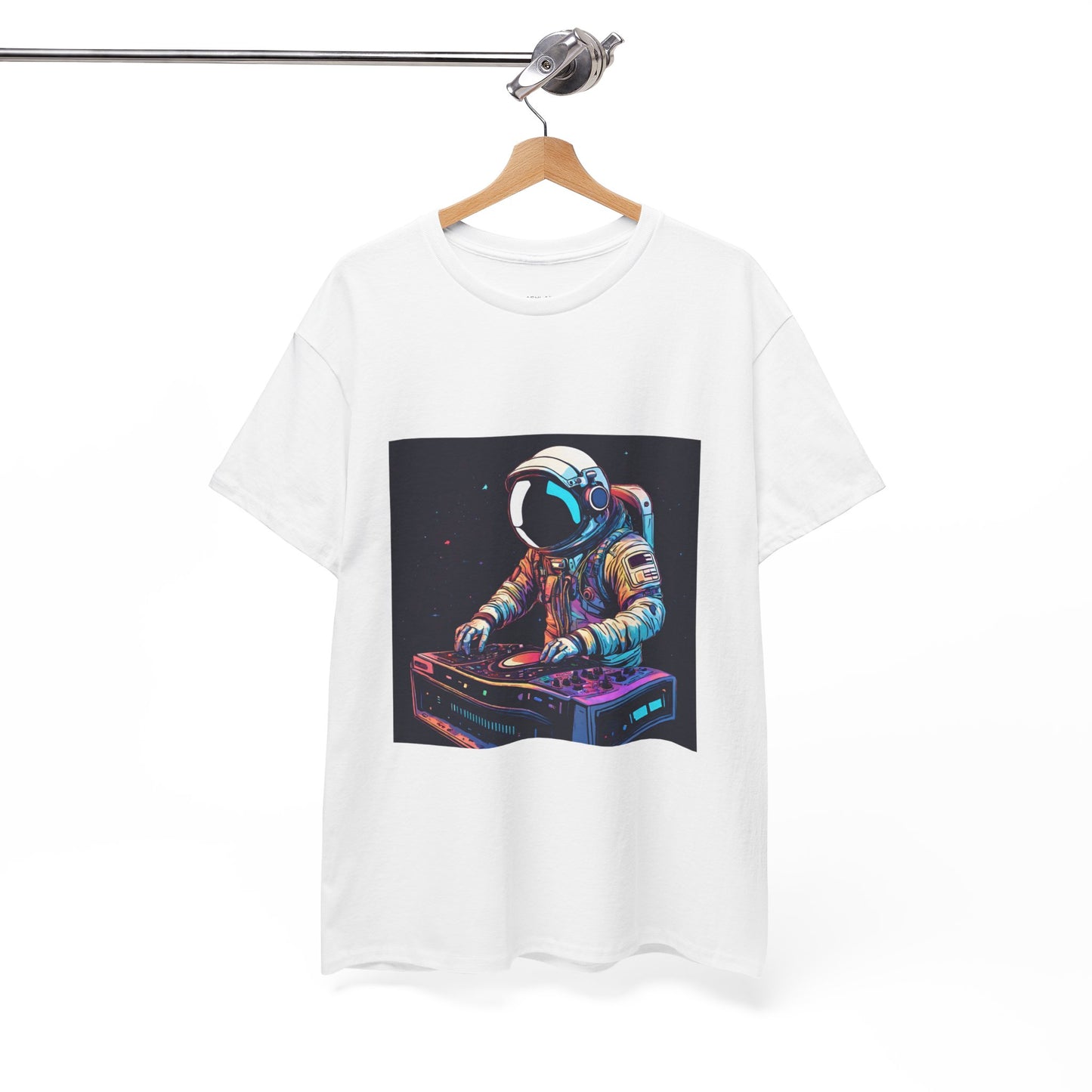 Astronaut Techno DJ Flashlander Gym Shirt