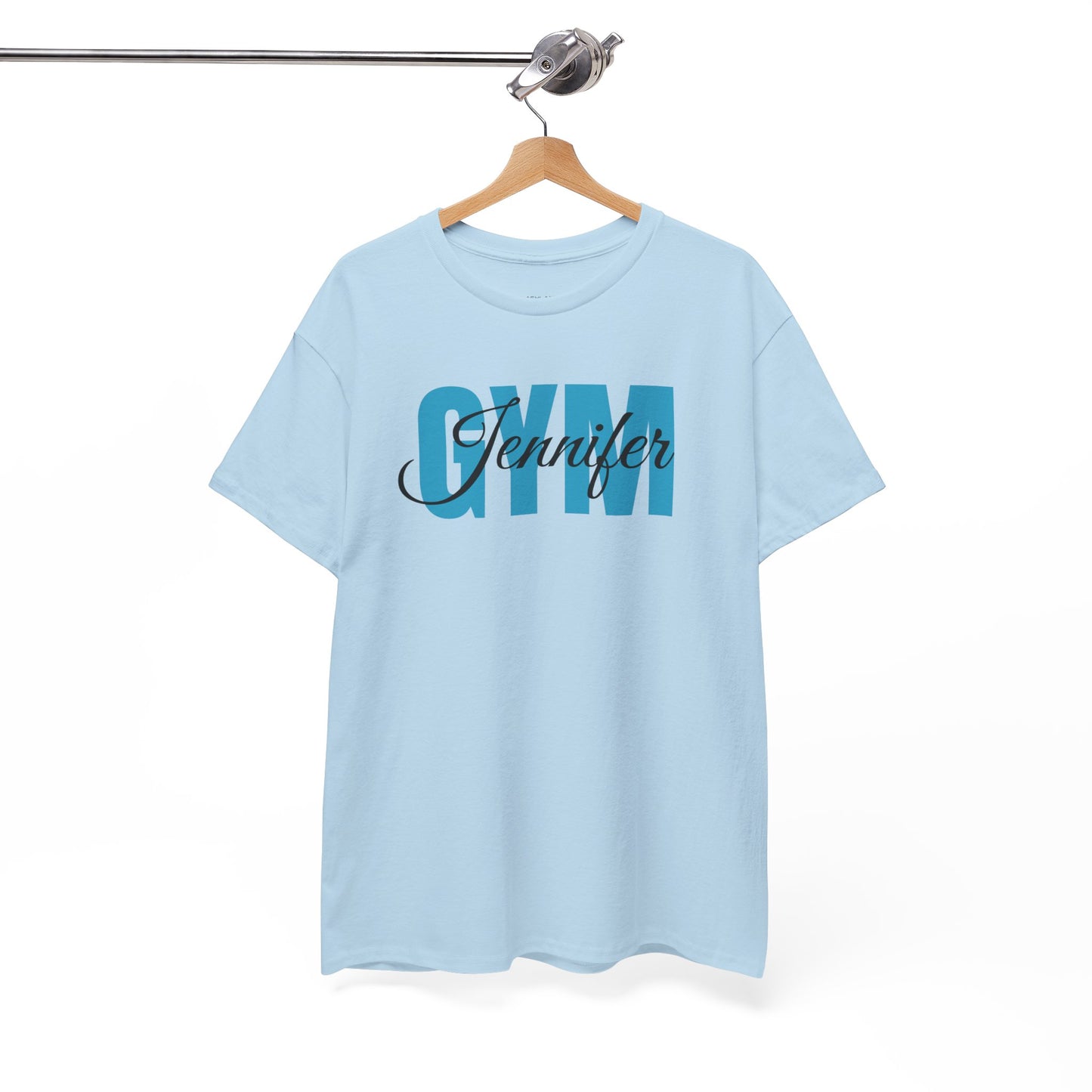 Personalized Gym Shirt, Gym Shirt, Fitness Shirt, Short Sleeve, Gift, Custom Name Gym, Logo, Your Own Text, Workout, Exercise, Gymnastics