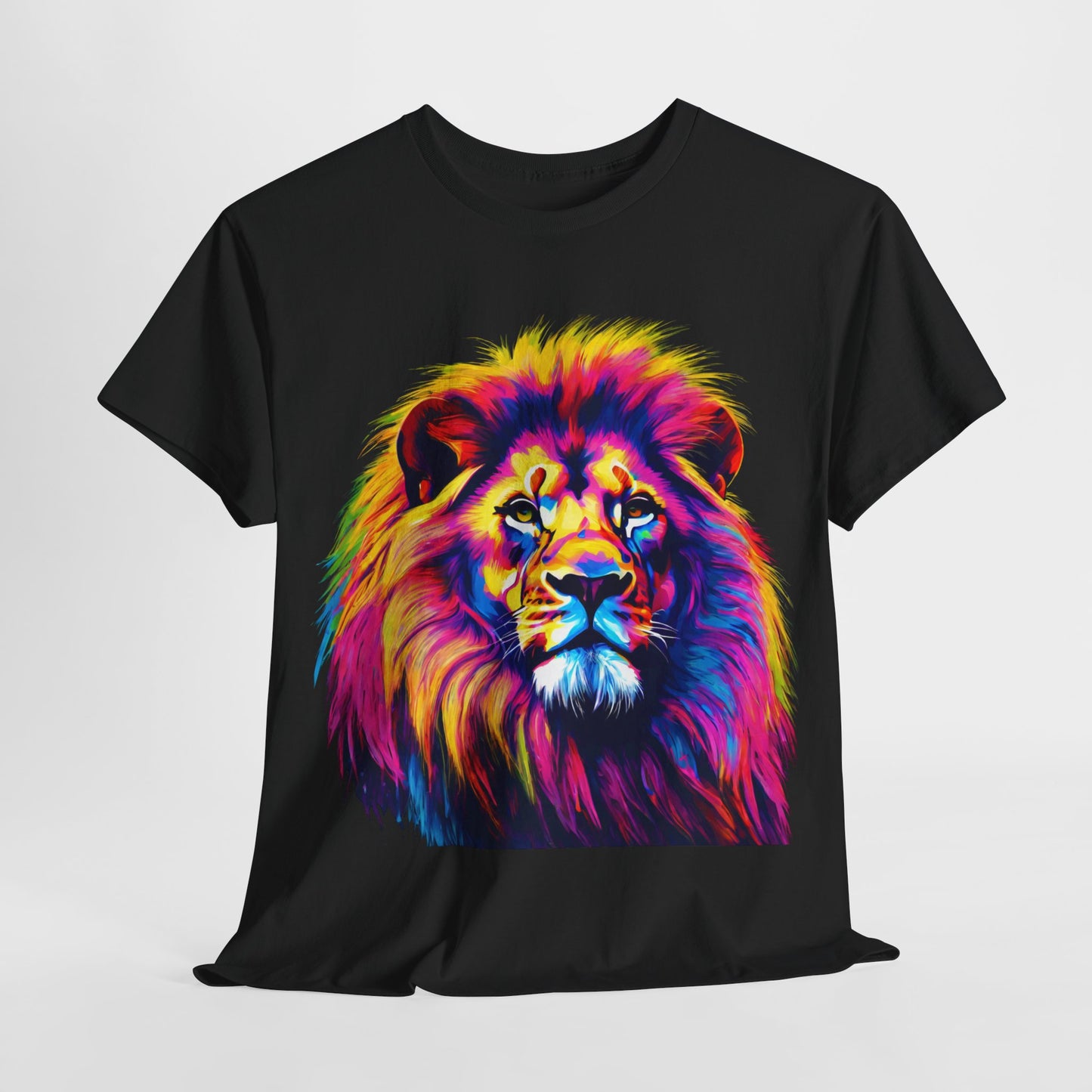 Lion Art Pop T-Shirt Flashlander