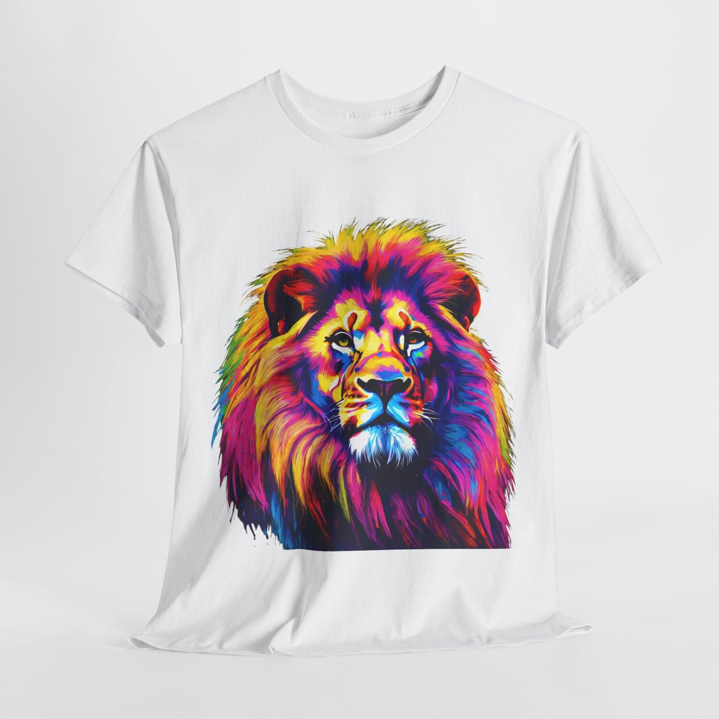 Lion Art Pop T-Shirt Flashlander