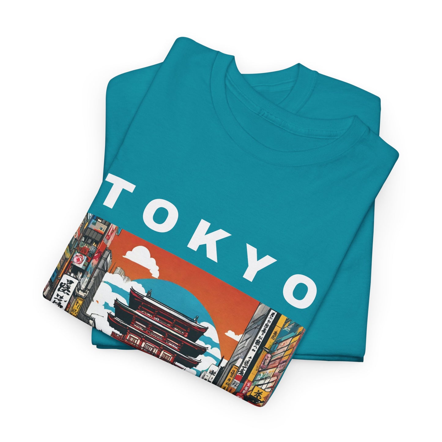 Tokyo Vintage Street Art Pop - Flashlander Gym Shirt