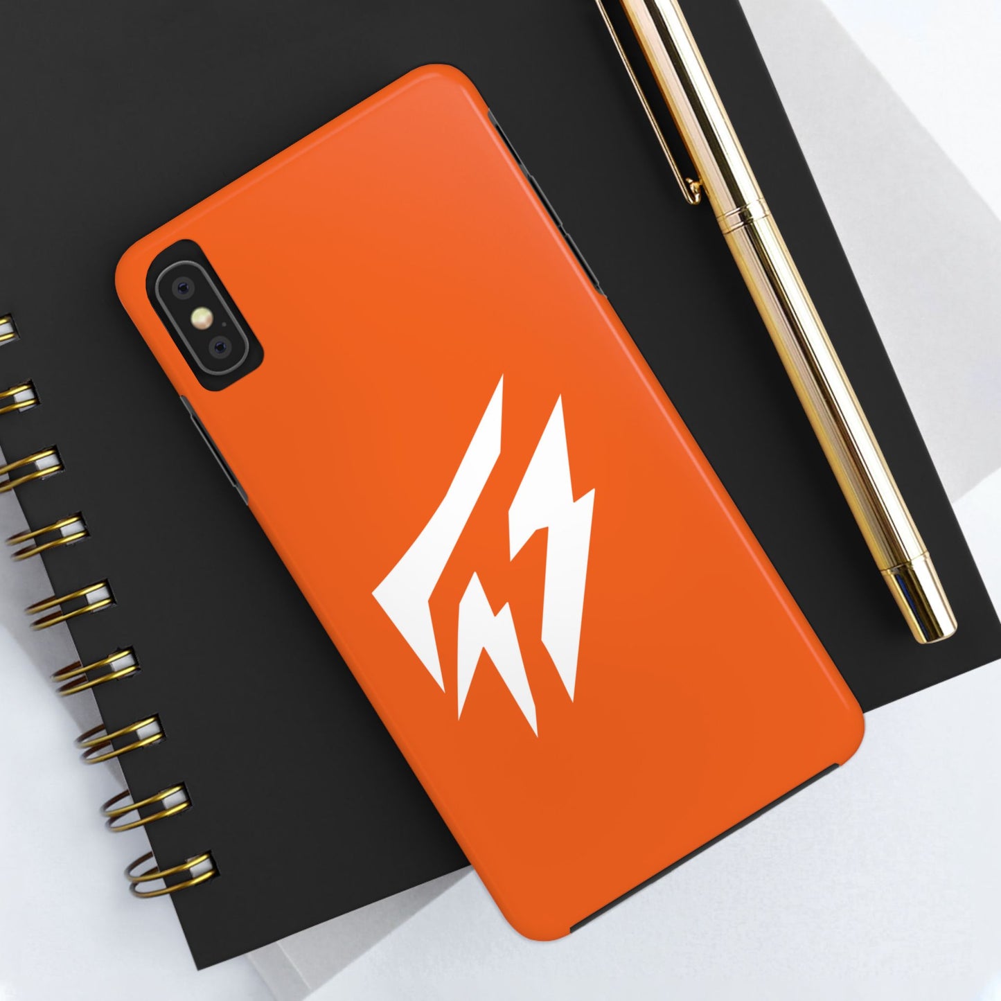 Flashlander Thunders Tough Phone Cases for all Iphone and Samsung Galaxy Orange