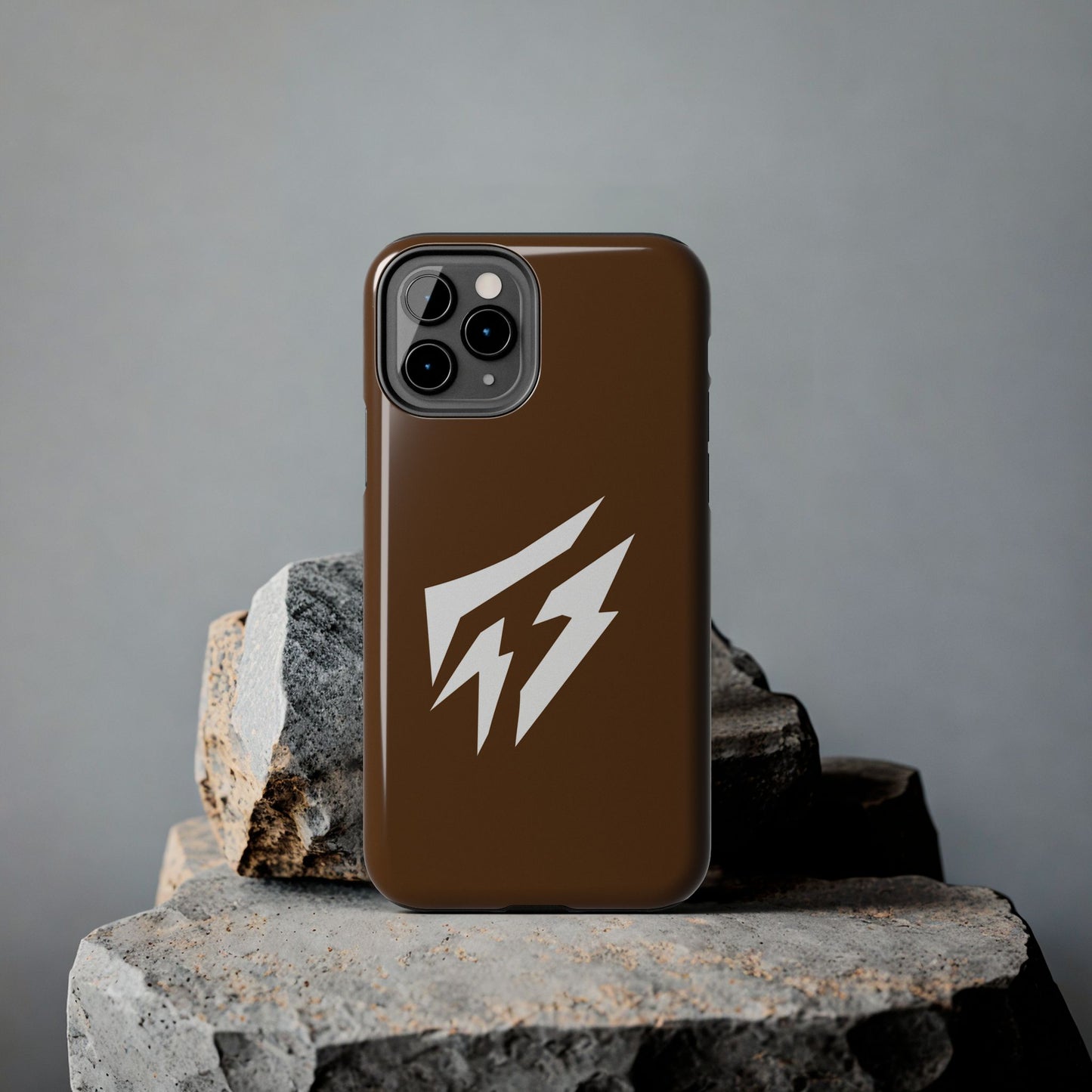 Flashlander Thunders Tough Phone Cases for all Iphone and Samsung Galaxy Brown