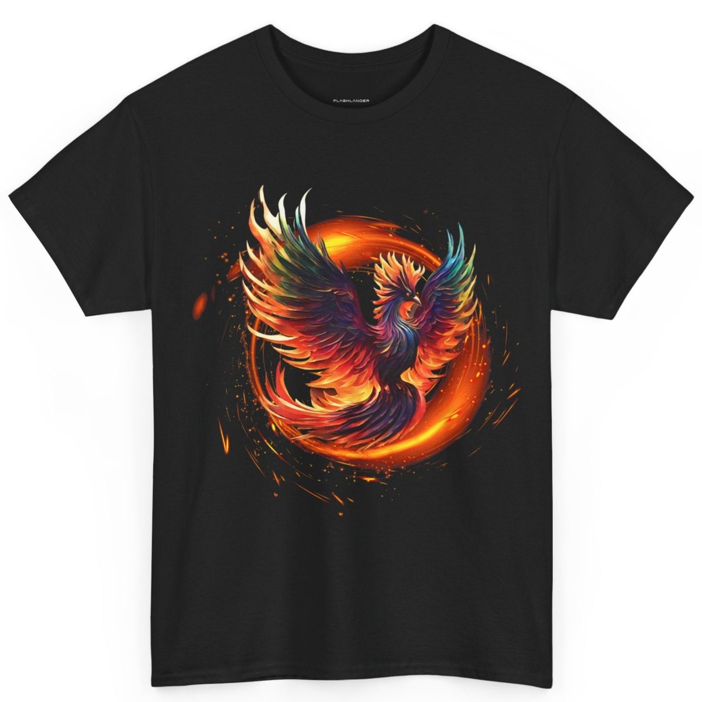 Phoenix Rising from Ashes Flashlander Gym Shirt