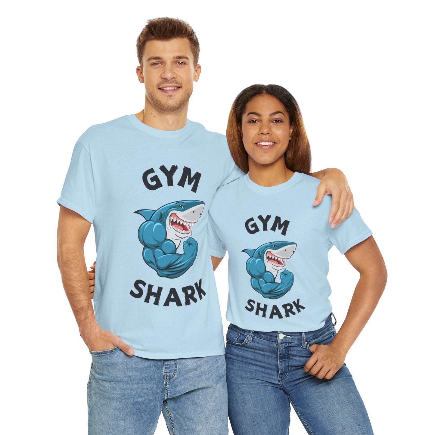 Muscle Gym Shark Bodybuilder Shirt - Flashlander