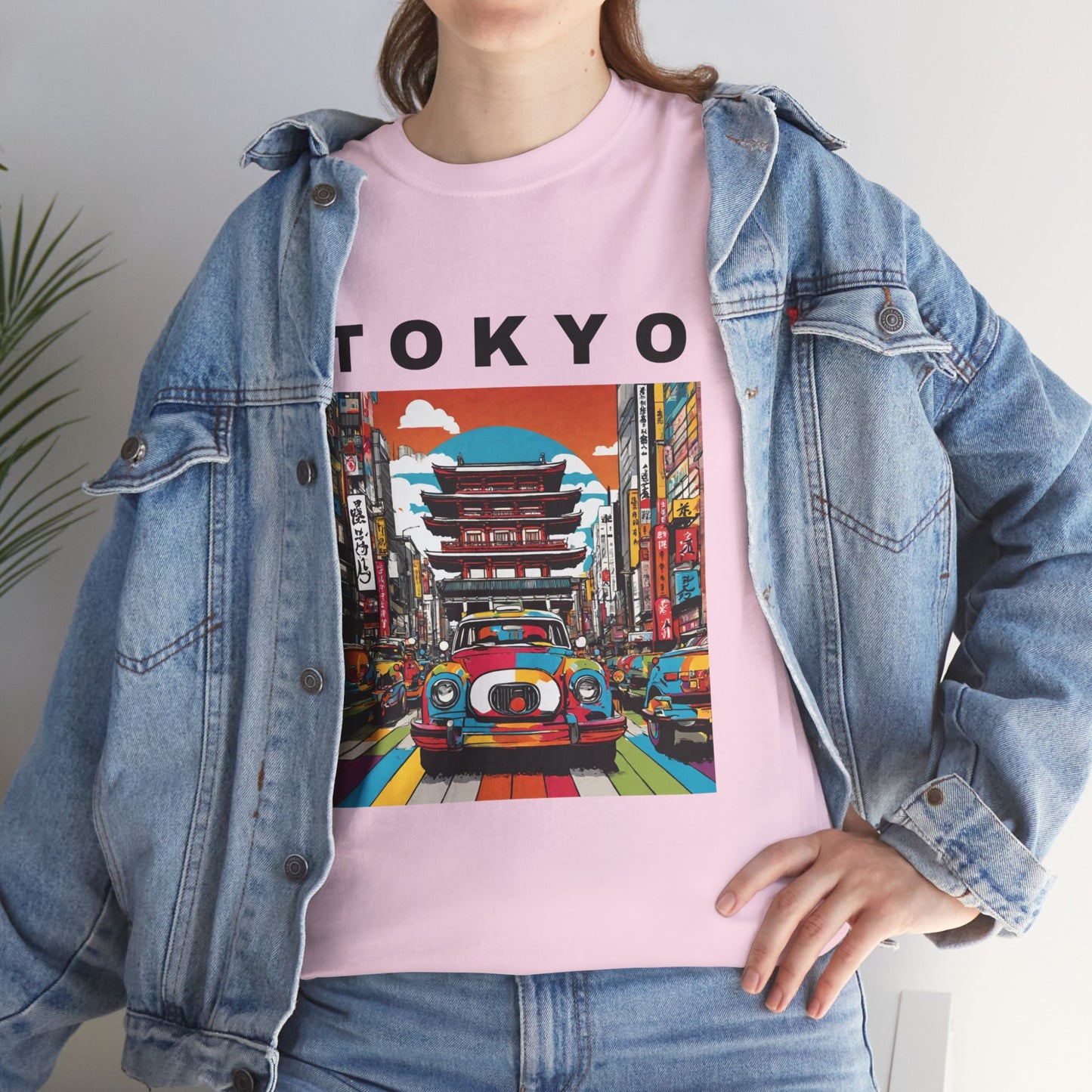 Tokyo Vintage Street Art Pop - Flashlander Gym Shirt