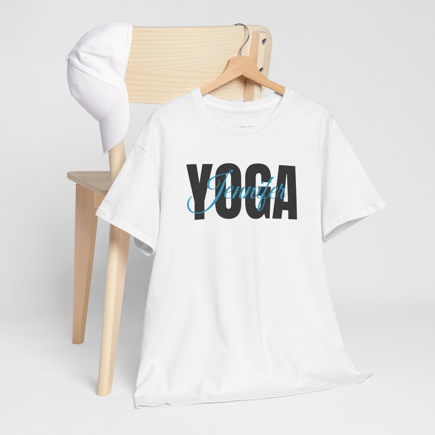 Personalized Yoga Shirt with Custom Name - Flashlander Gym Tee