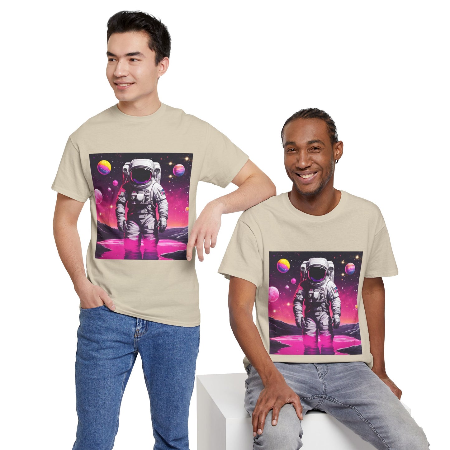 Astronaut Exploring New Worlds Flashlander Gym Shirt