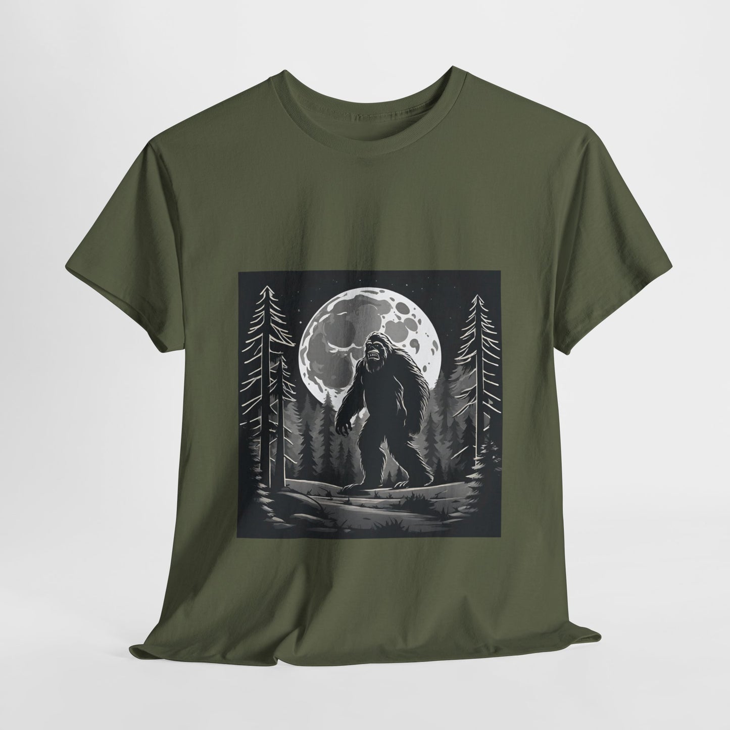 Camisa Bigfoot, camisa Sasquatch, camisa divertida Bigfoot, camisa de senderismo, camisa Yeti, camisa frescaUnisex camiseta de algodón pesado Flashlander