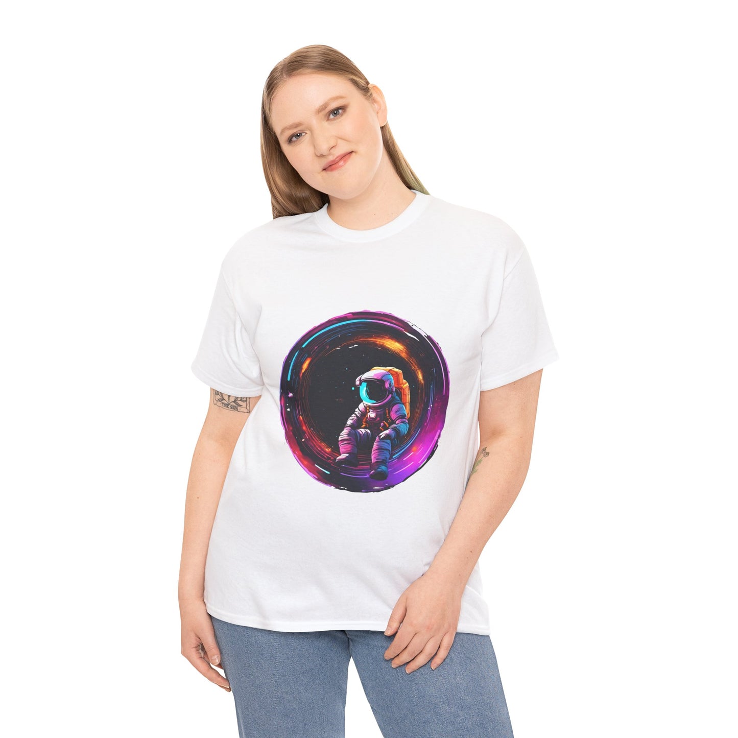 Astronaut's Black Hole Flashlander Gym Shirt