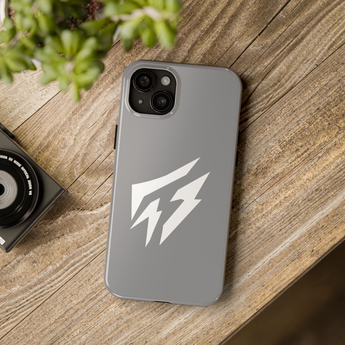 Flashlander Thunders Tough Phone Cases for all Iphone and Samsung Galaxy Grey