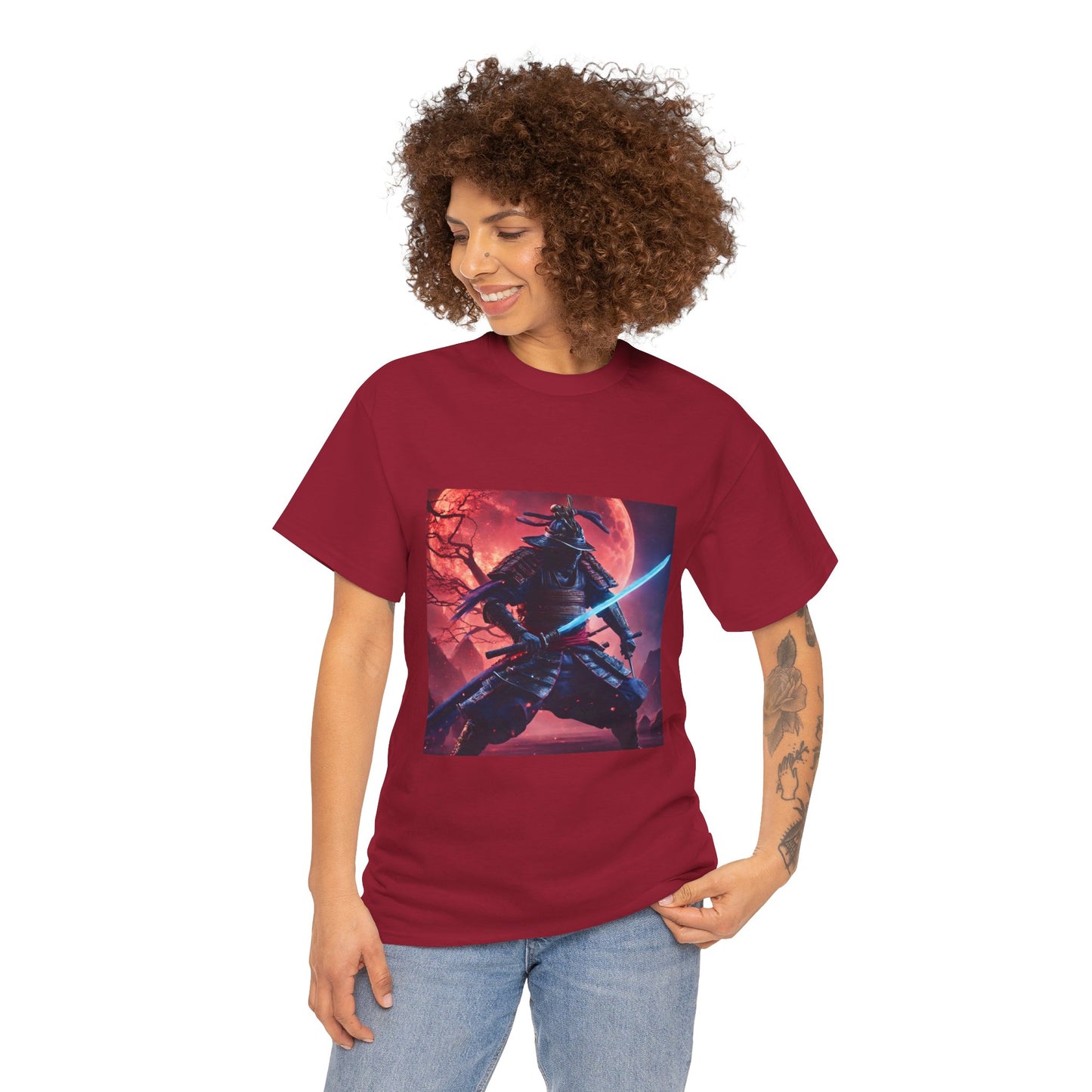 Galactic Ronin Alien Samurai Flashlander Gym Shirt