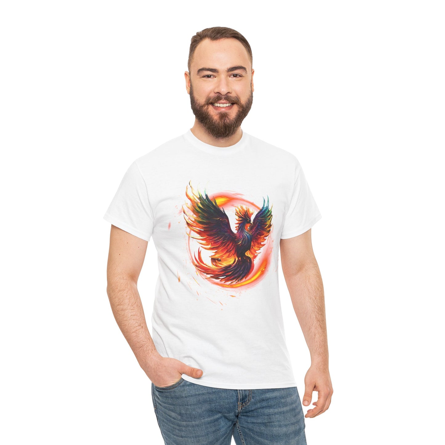 Phoenix Rising from Ashes Flashlander Gym Shirt