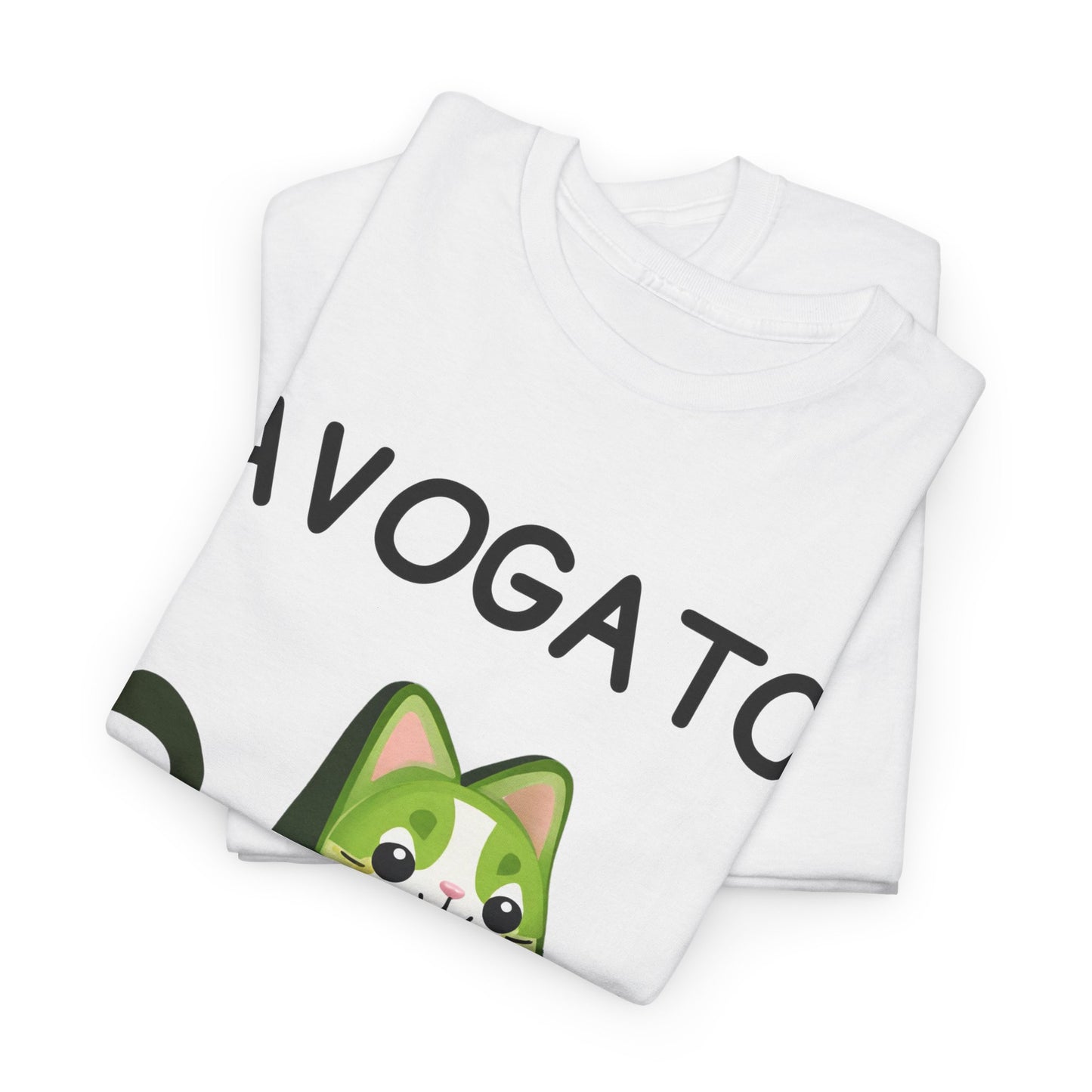 Avogato Funny Avocado Cat Face - Flashlander Gym Shirt