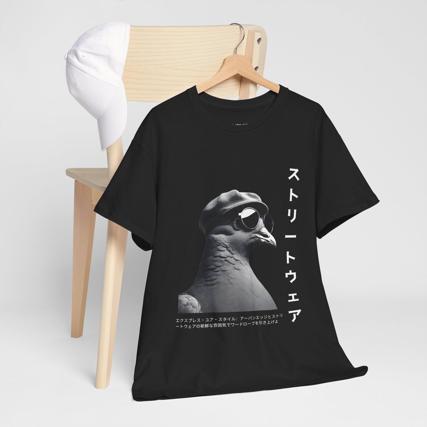 Punny Shirt Harajuku Streetwear with Custom Japanese Name - Flashlander Gym Shirt