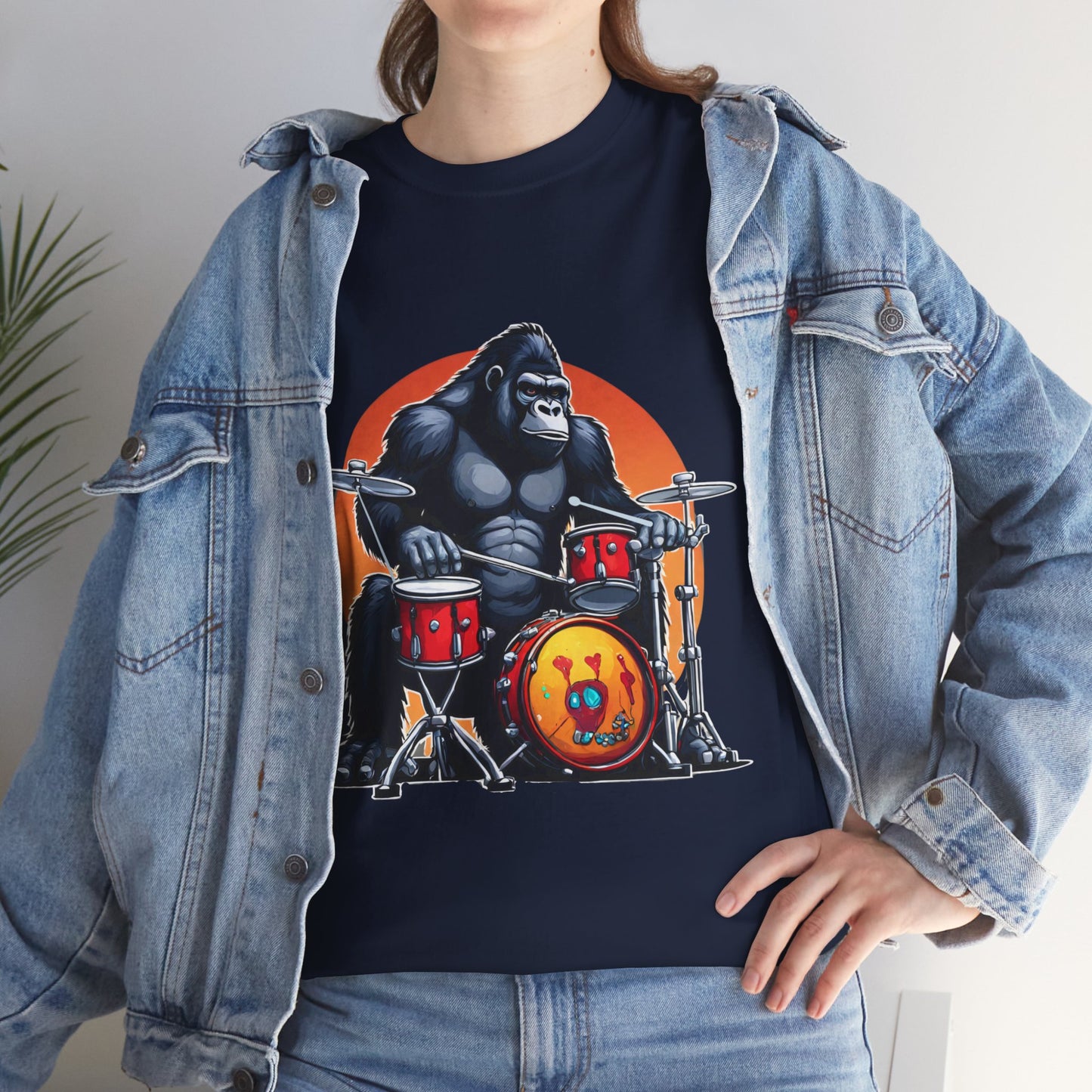 Groove Gorilla Drummer Flashlander Gym Shirt