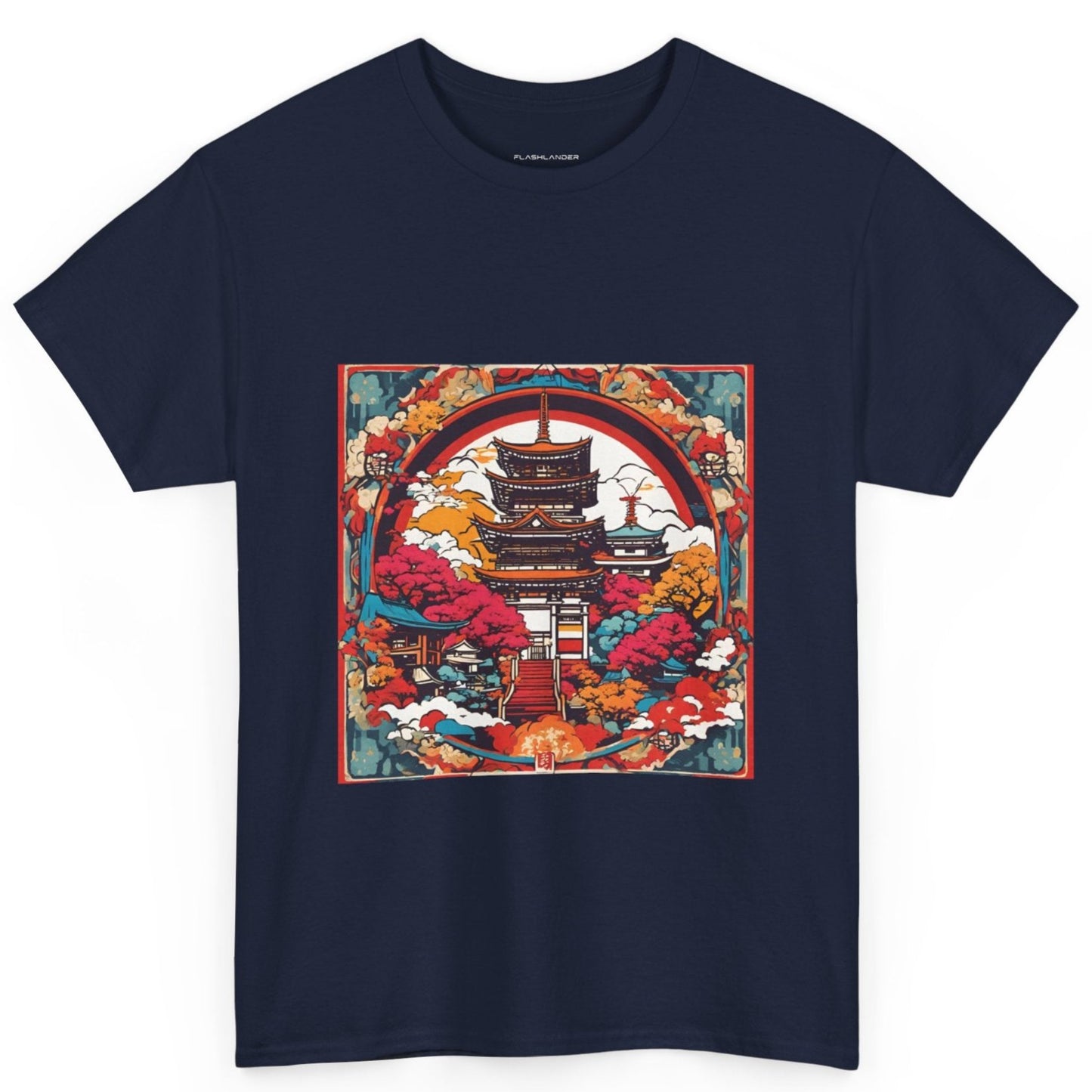 Kyoto Japanese Temple - Flashlander Gym Shirt