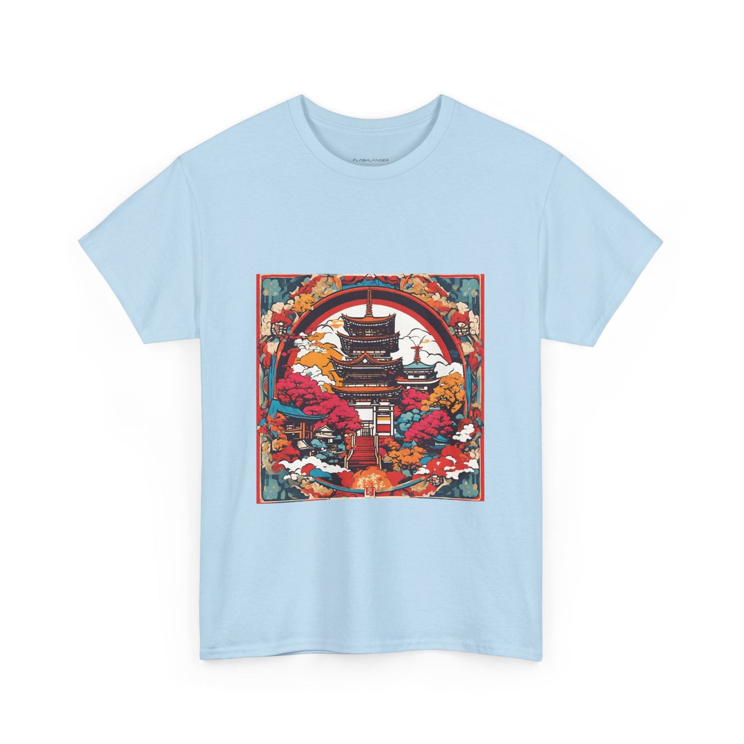 Kyoto Japanese Temple - Flashlander Gym Shirt