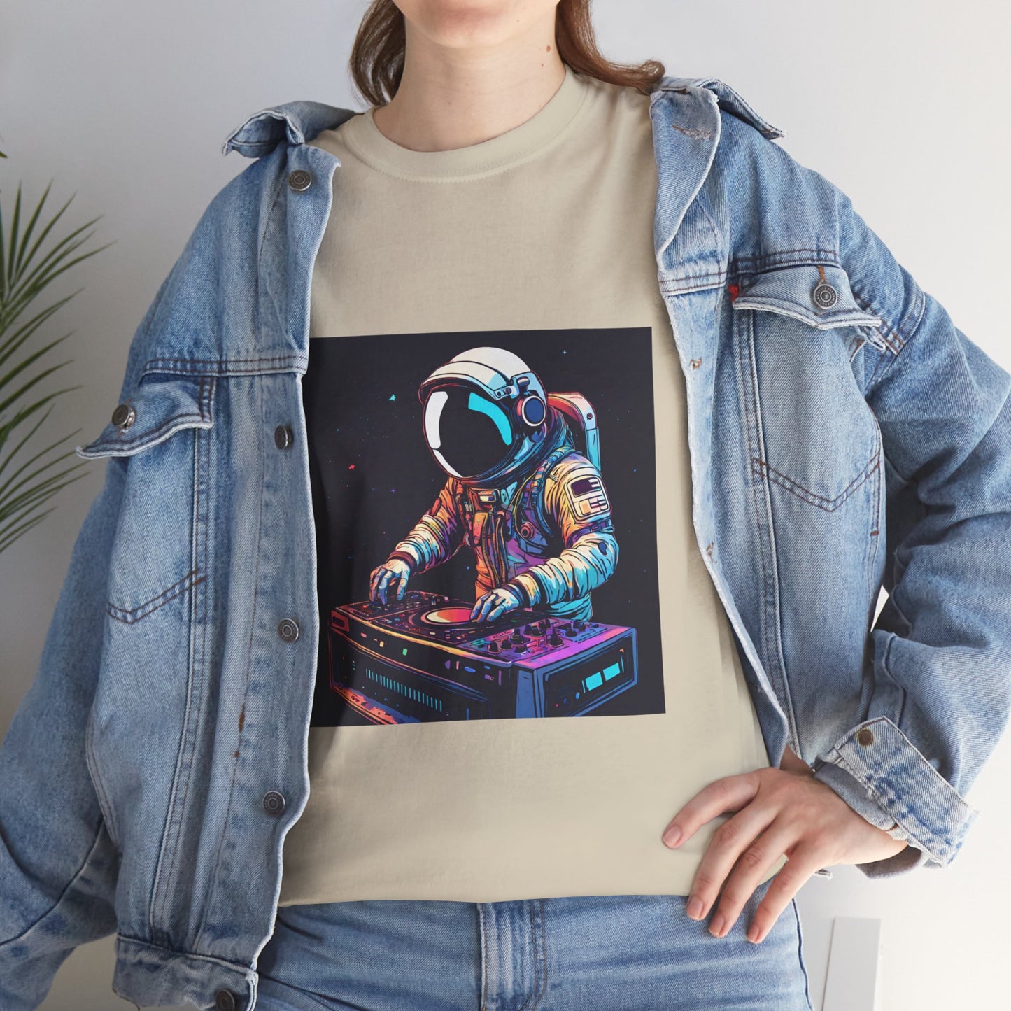 Astronaut Techno DJ Flashlander Gym Shirt