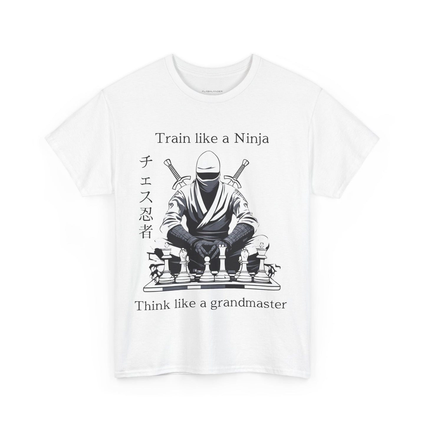 Entraînez-vous comme un ninja, pensez comme un grand maître - T-shirt de sport Flashlander