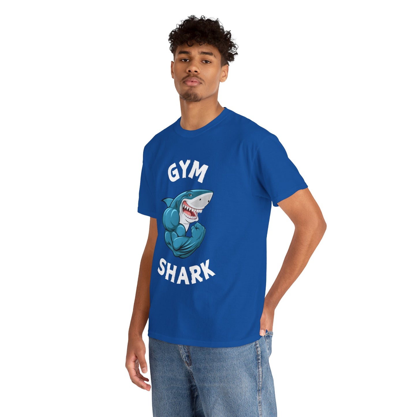 Muscle Gym Shark Bodybuilder Shirt - Flashlander