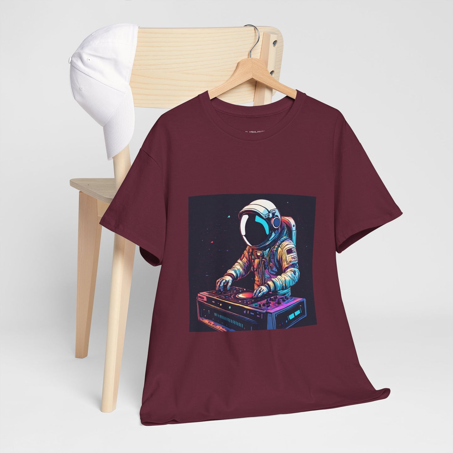 Astronaut Techno DJ Flashlander Gym Shirt