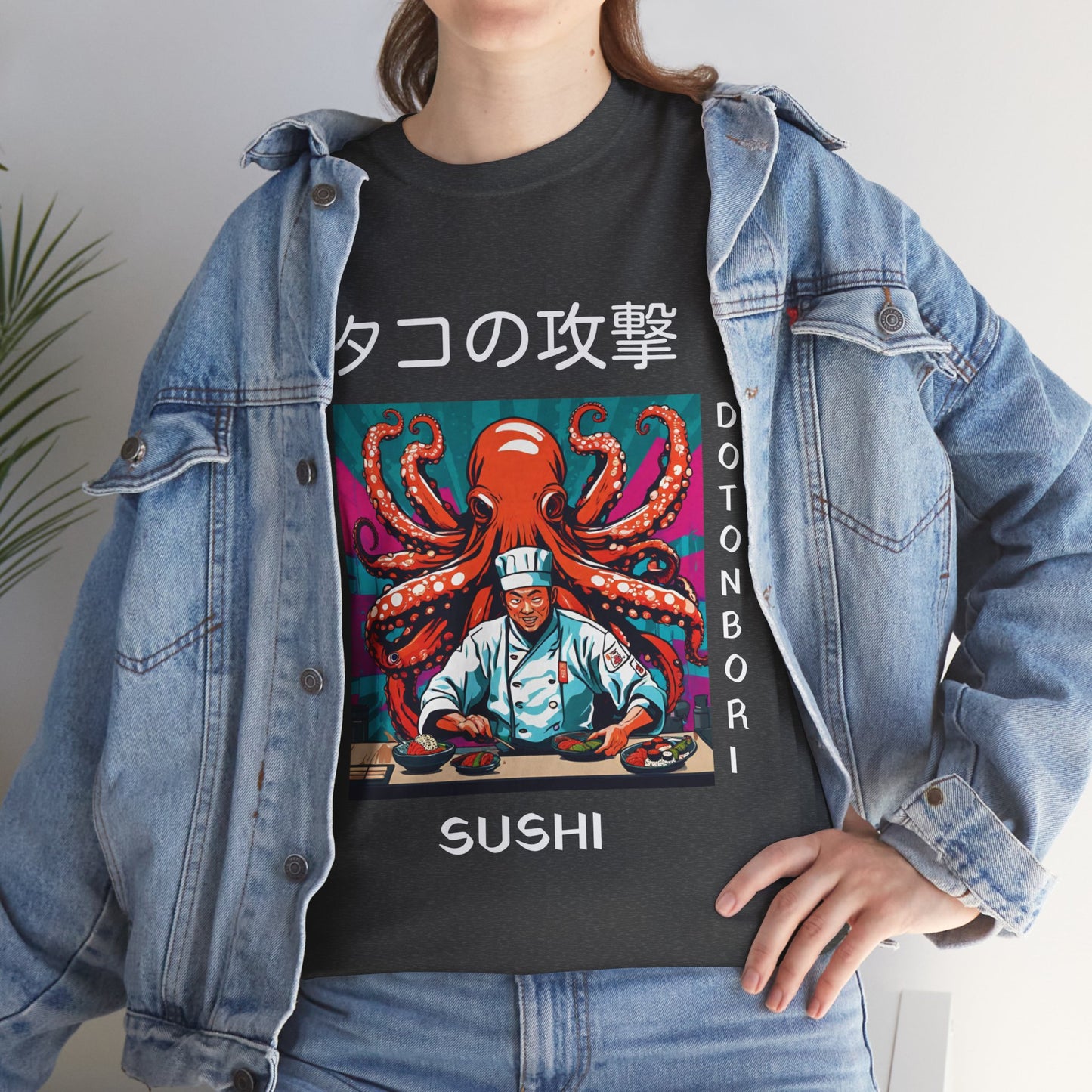 Octopus Escape Sushi Chef - Flashlander Gym Shirt