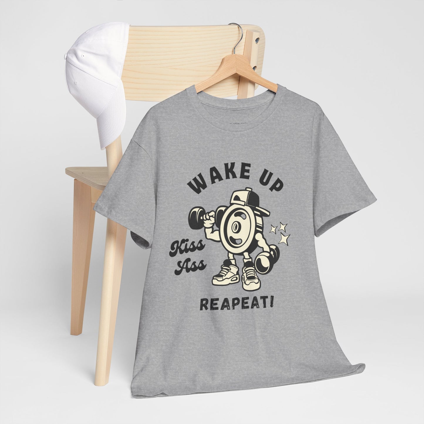 Wake Up Kiss Ass Reapeat - Flashlander Gym Shirt