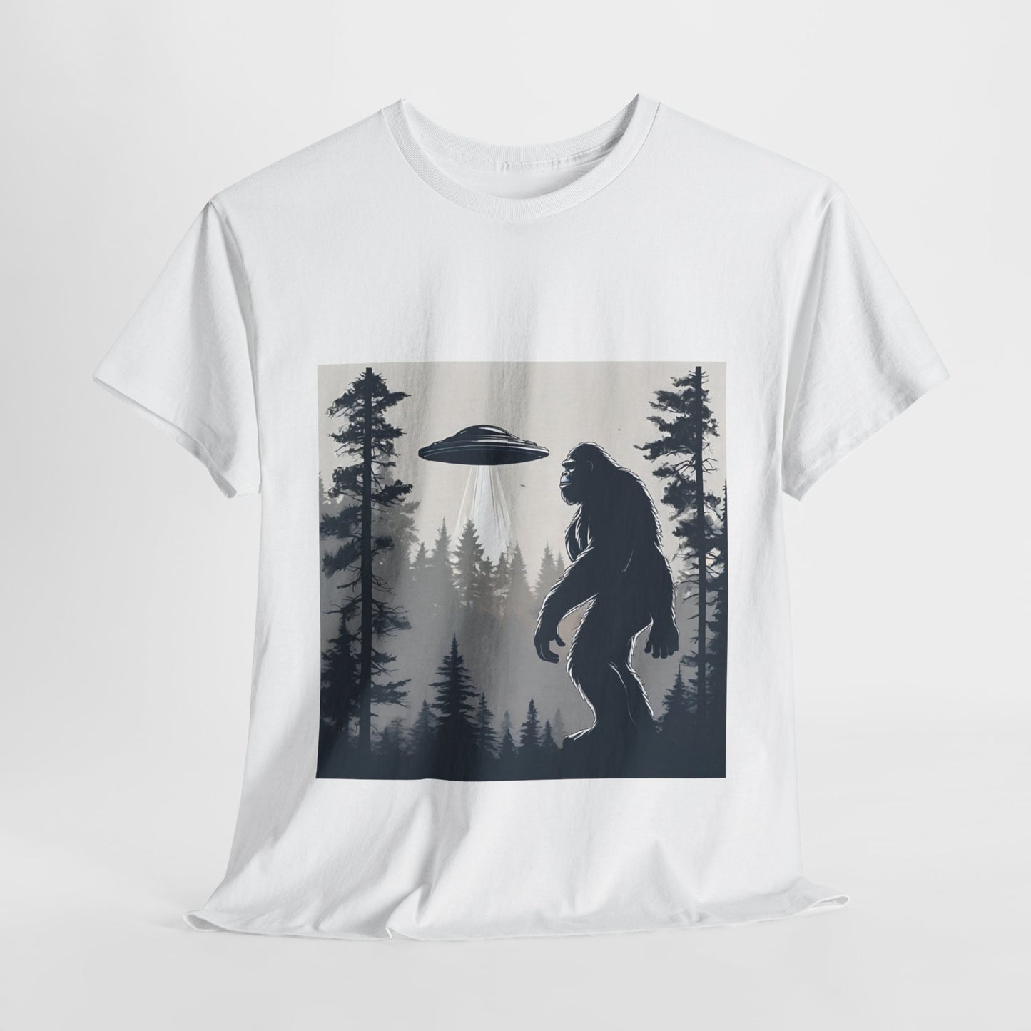 Sasquatch rencontre Bigfoot et OVNI - T-shirt de sport Flashlander