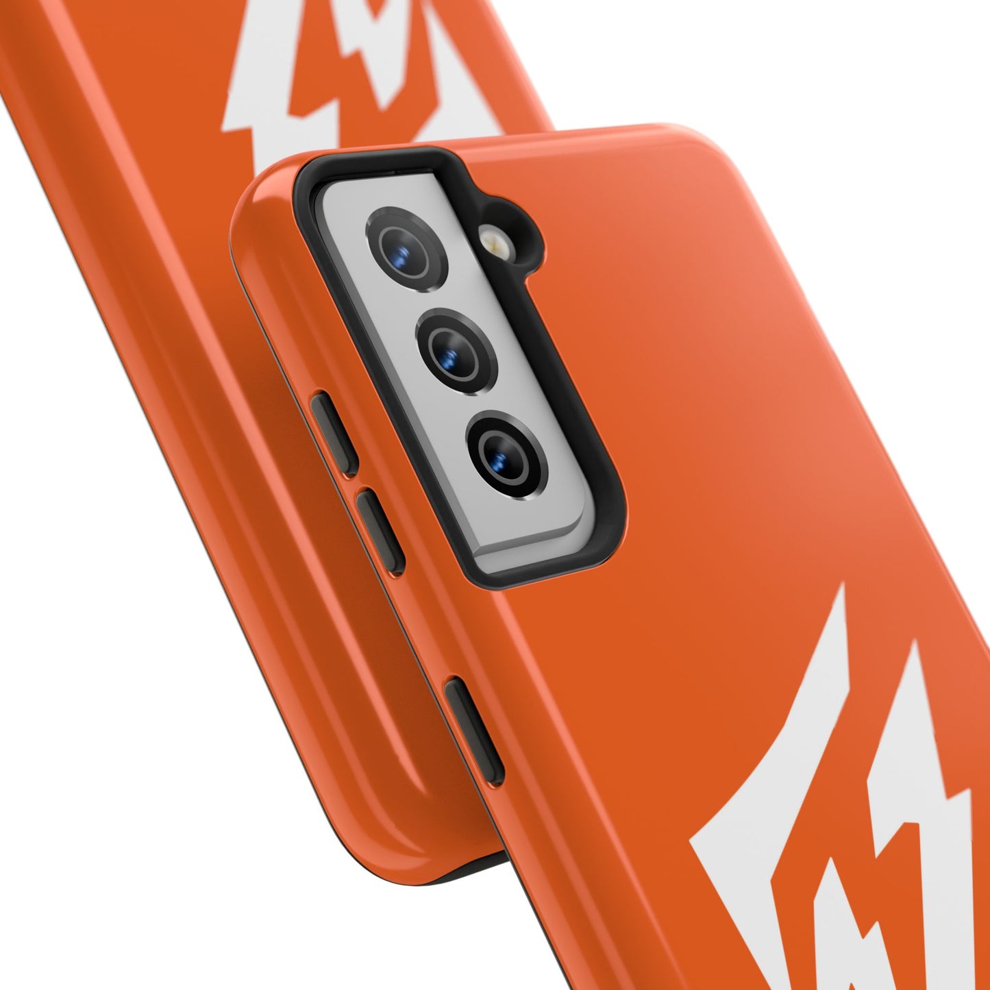 Flashlander Thunders Tough Phone Cases for all Iphone and Samsung Galaxy Orange