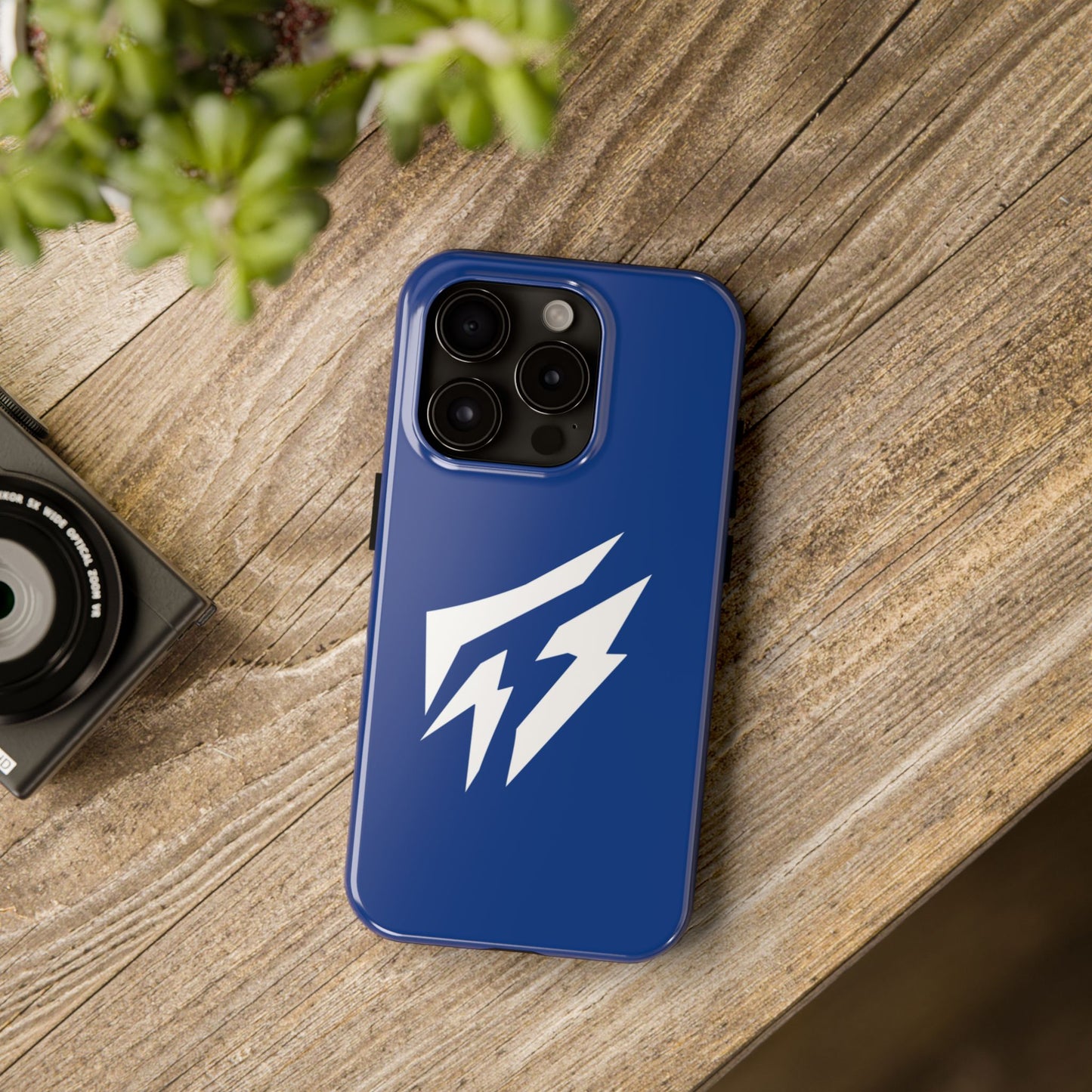 Flashlander Thunders Tough Phone Cases for all Iphone and Samsung Galaxy Dark Blue